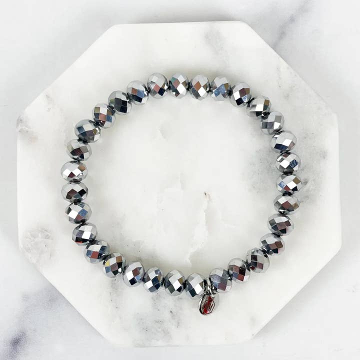 The Mod Miss - Wholesale Beaded bracelet - Bracelet Beaded Crystal "Custom Word"12