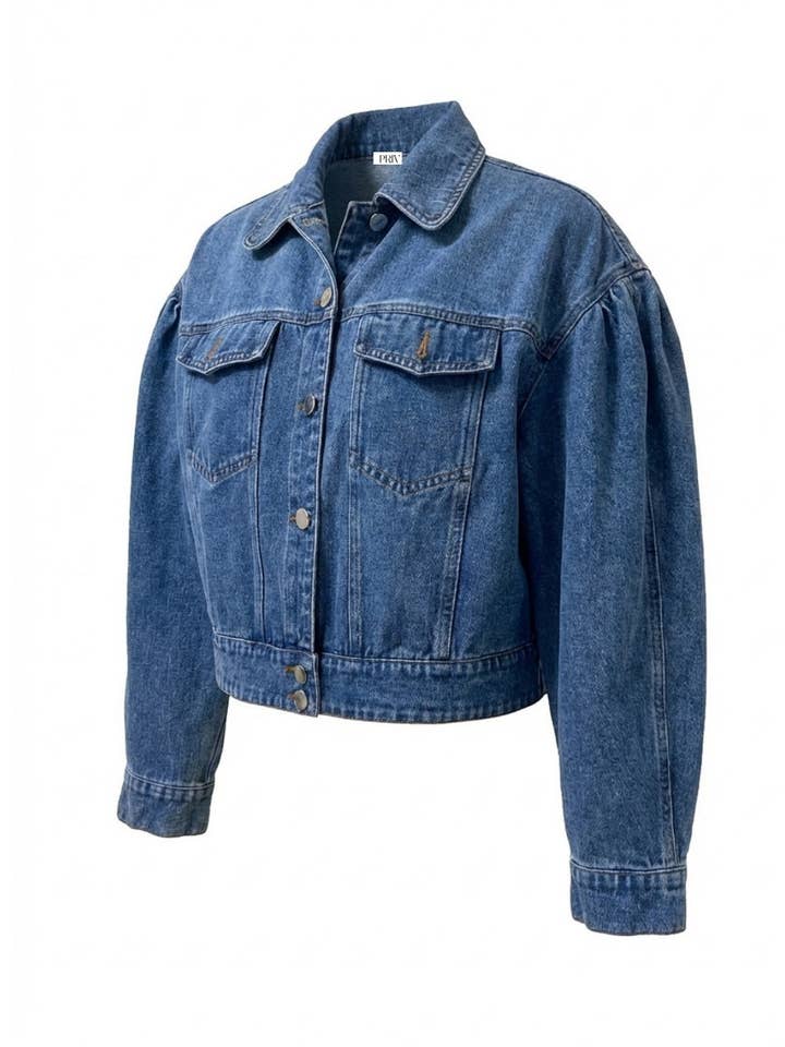 Roxanne Denim Jacket for wholesale by PRIV Collections