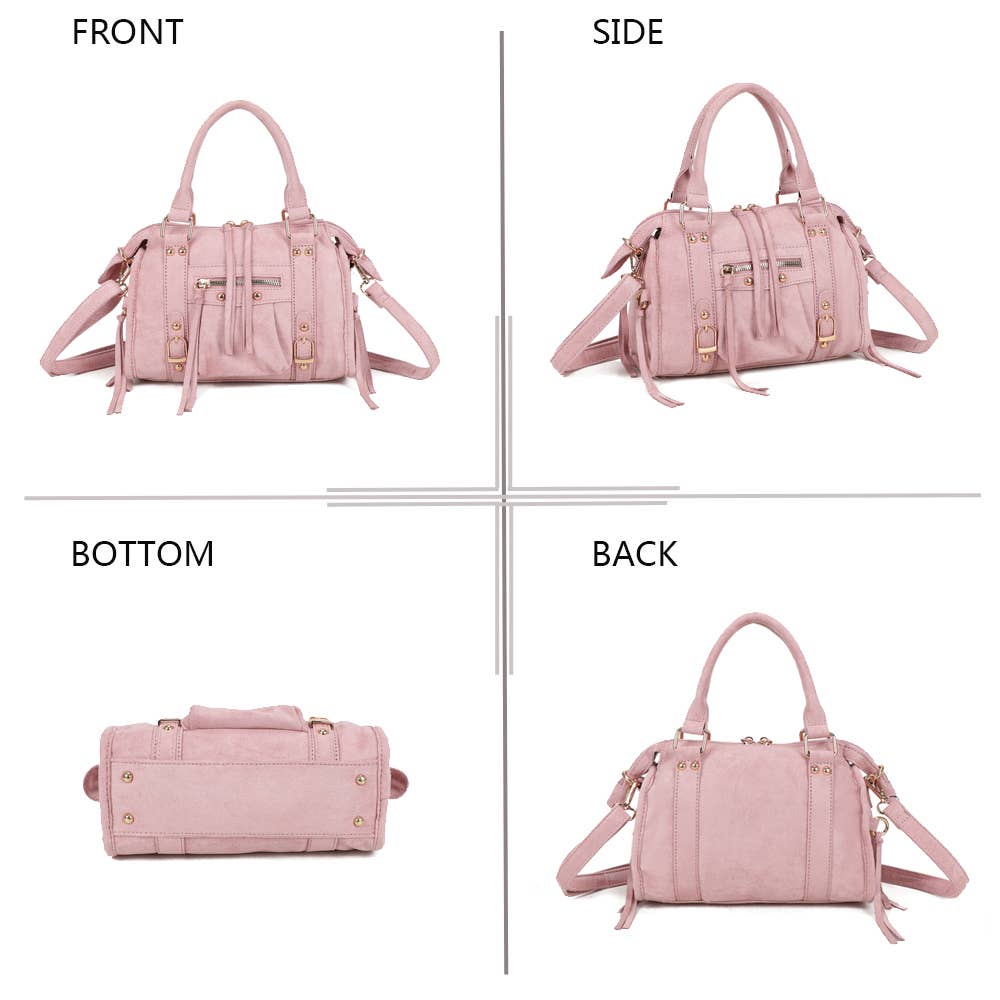 Gallantry - Venta al por mayor Bolso con correa - Mujer - Skyla Pequeño Ante Dorado18