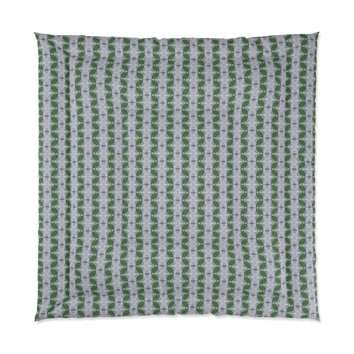 Green Grass Comforter for wholesale by B.Maraffi Art and Home