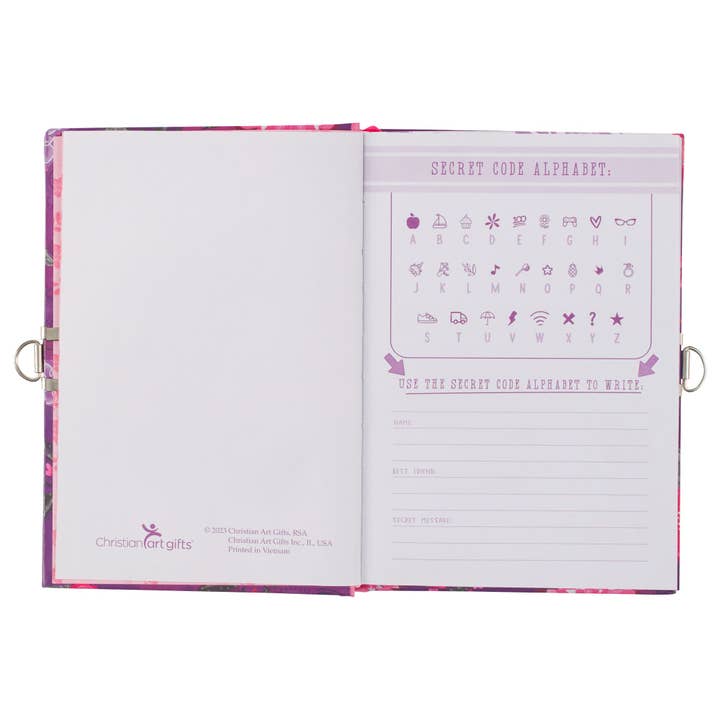 Christian Art Gifts - Vente Journal intime – enfant - Journal de HC La princesse de Dieu 1 Pierre 2:93