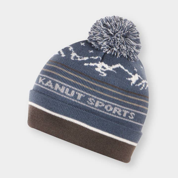 Gorro Punho Hollis com Pompom por atacado de Kanut Sports