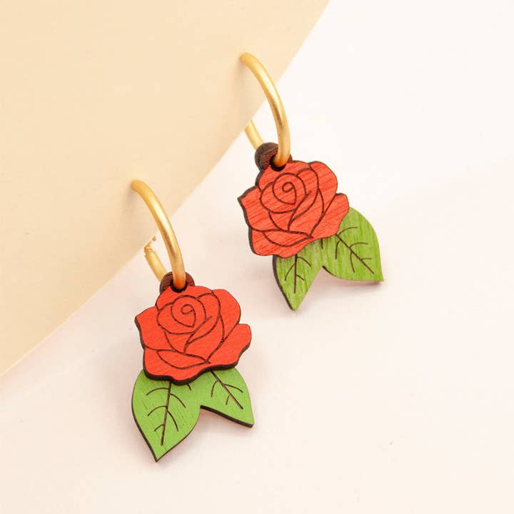 Materia Rica ☀️ - Wholesale Dangle Earrings - Rosa Rosae Earrings2