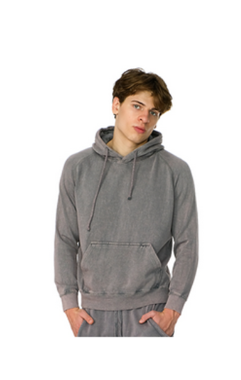 Generation XYZ – Engroshandel Hoodie – Unisex – Vintage mineralvasket hættetrøje [HF-ZS4005]9