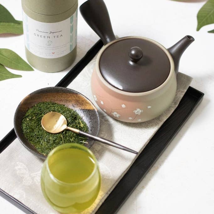 Japanese Green Tea Co. - Vendita all'ingrosso Teiere - Tokoname Yaki Kyusu teiera da 270 cc per tè Fukamushi9