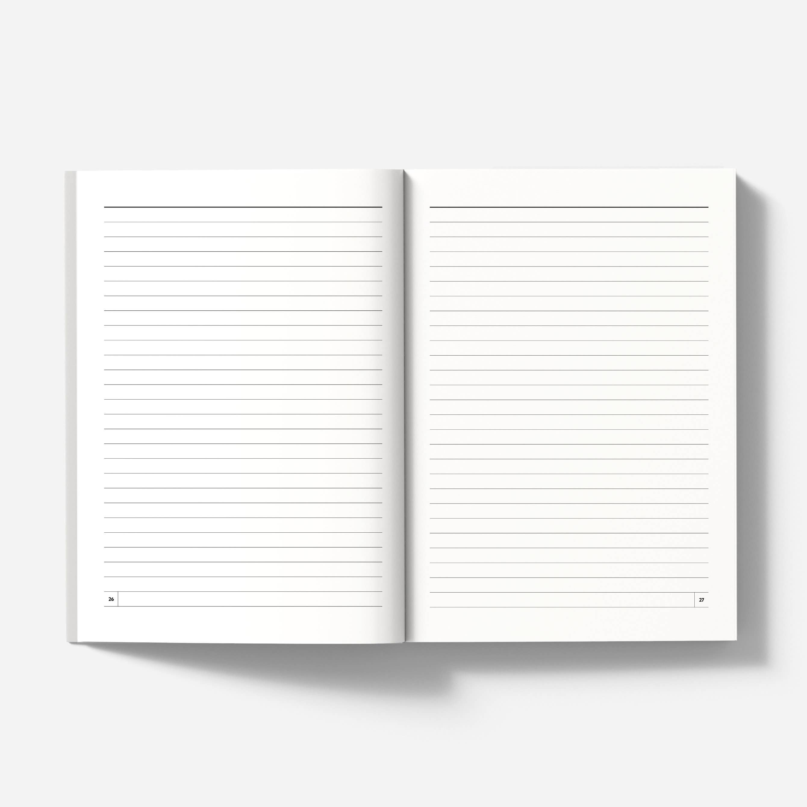 Nolki – wholesale Notebook – B6 Lined Notebook | Soft Cover | Blank Notebook - St.Kilda2