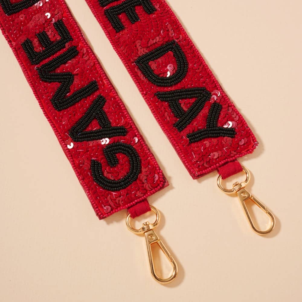 Frem - Wholesale Bag Strap - Women's - Handmade Seed Bead “Game Day” Bag Strap – Adjustable Crossbody4
