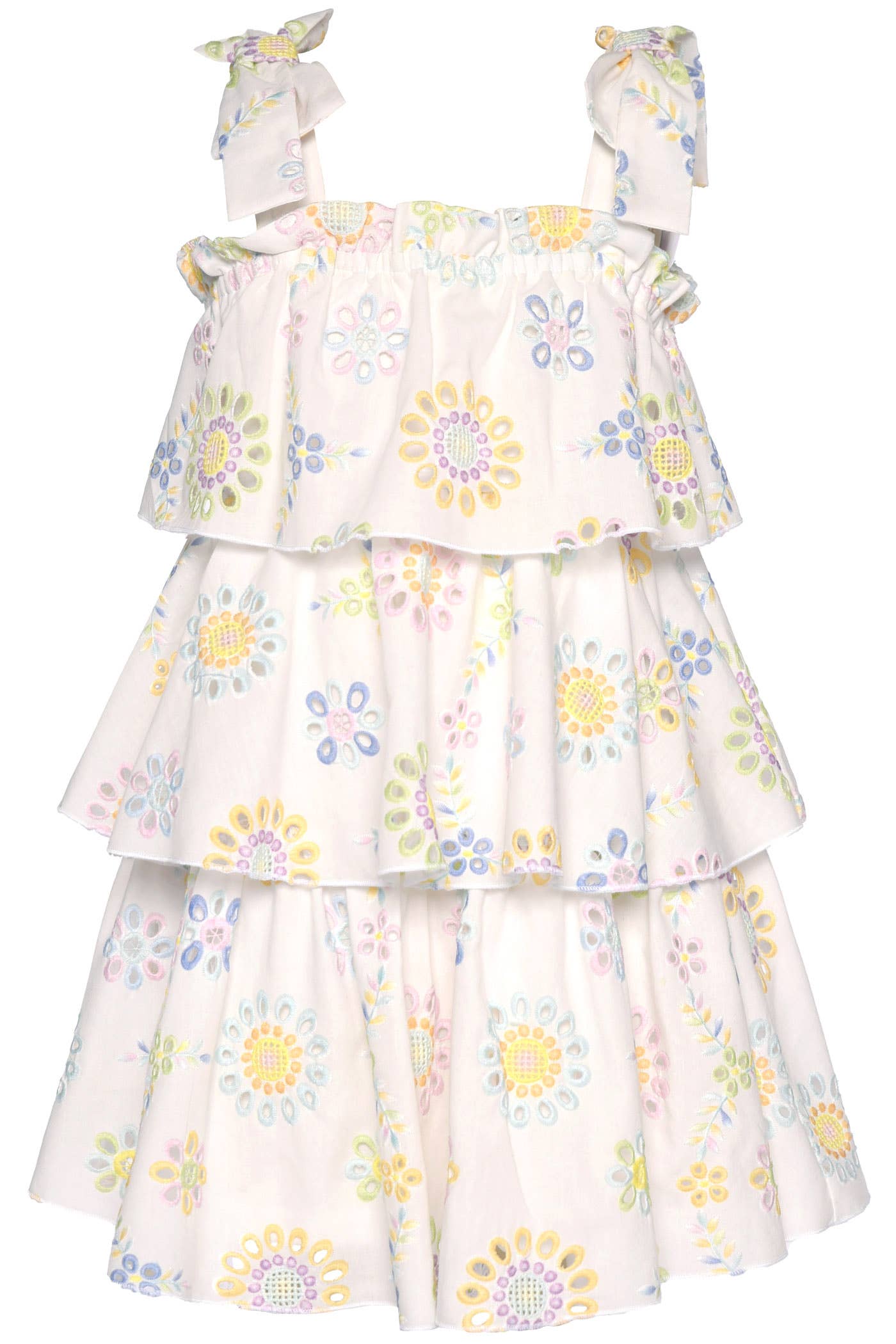 WHT MULTI ROBE BRODÉE À 3 NIVEAUX en vente sur Faire0