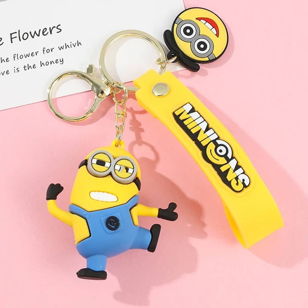 Buddha Yoga – Großhandel Schlüsselanhänger – Kinder – Cartoon-Schlüsselanhänger für Kinder Halloween mit Minions-Design9