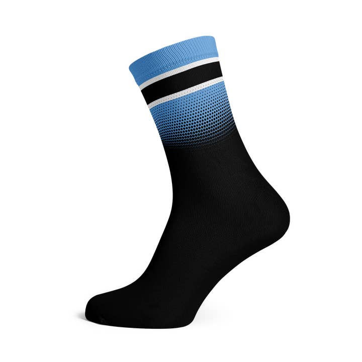 Botswana Flag Socks for wholesale by Sox Footwear