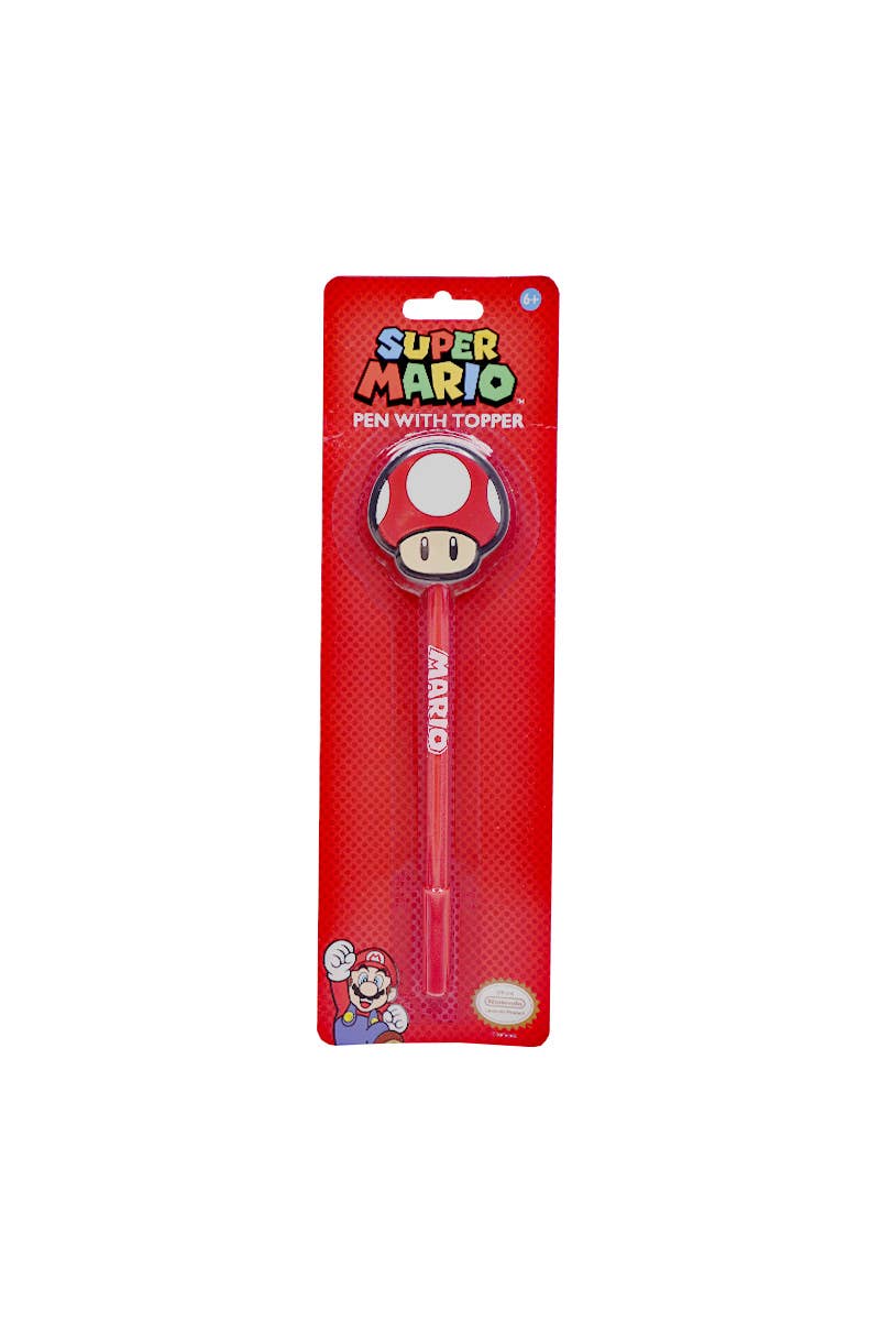 PINEAPPLE Beauty - Wholesale Pen - UPD 712864MB Nintendo Super Mario Pen with Topper - 12 pcs1