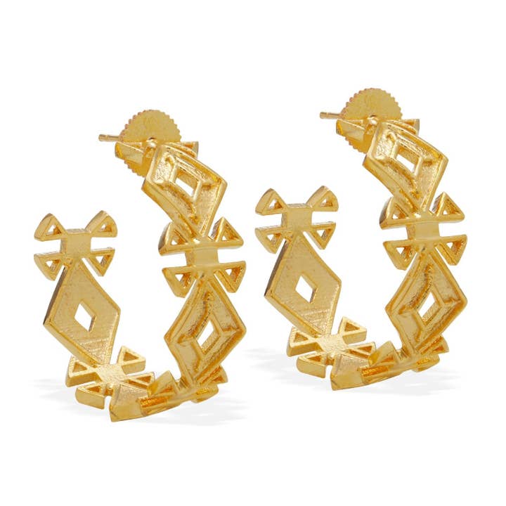 Dhwani Bansal – wholesale Hoop earrings – SAFA HOOPS2