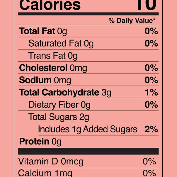 Dirty Pelican - Wholesale Cocktail Mix/Syrup - Strawberry Peach Bellini