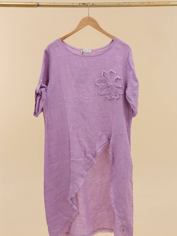 LÉA & LUC – Engroshandel Kjole - Dame – 100% hør kjole REF. 724836