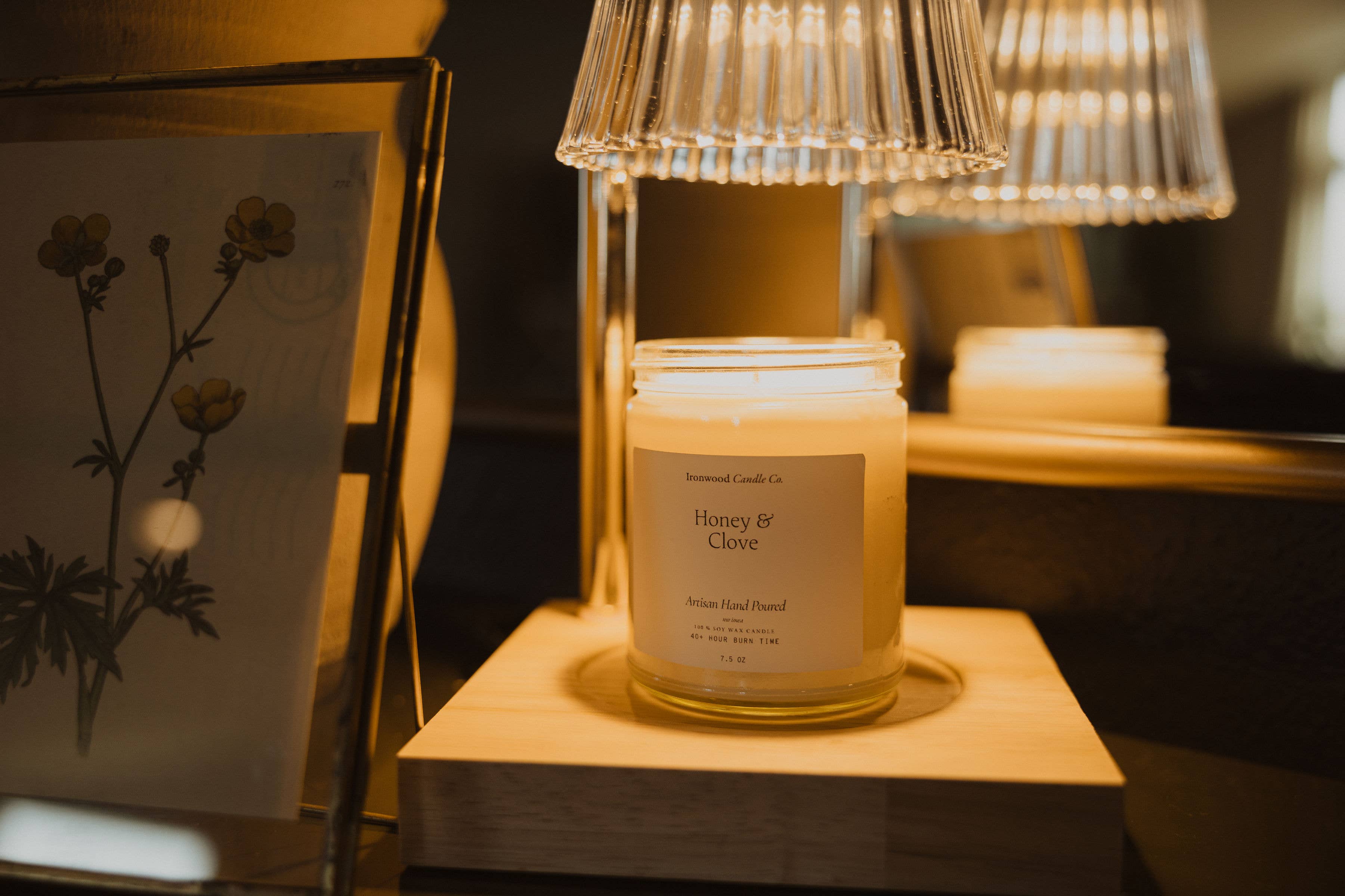 Ironwood Candle Co. - Wholesale Wax Warmer - LAMP CANDLE WARMER - Dimmable, Timer, Adjustable12