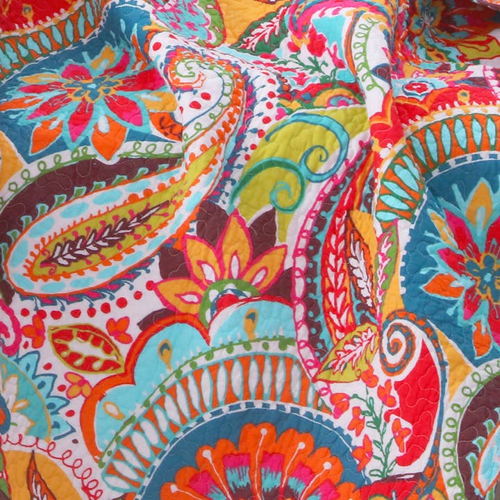 Levtex Home - Wholesale Throw Blanket - Rhapsody Quilted Throw