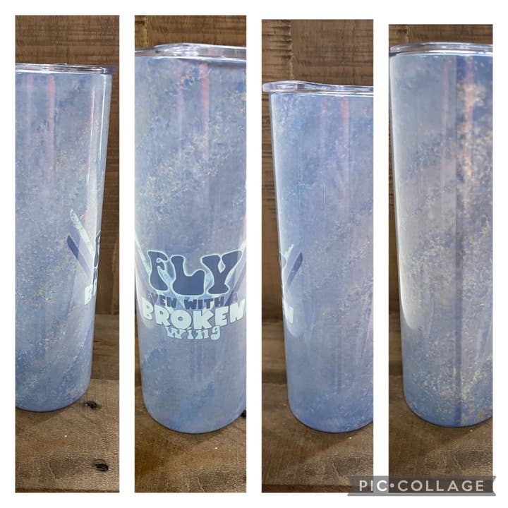 Flyga även med trasig vinge 20 oz sublimering tumbler för wholesale av NYOG Side Hustle