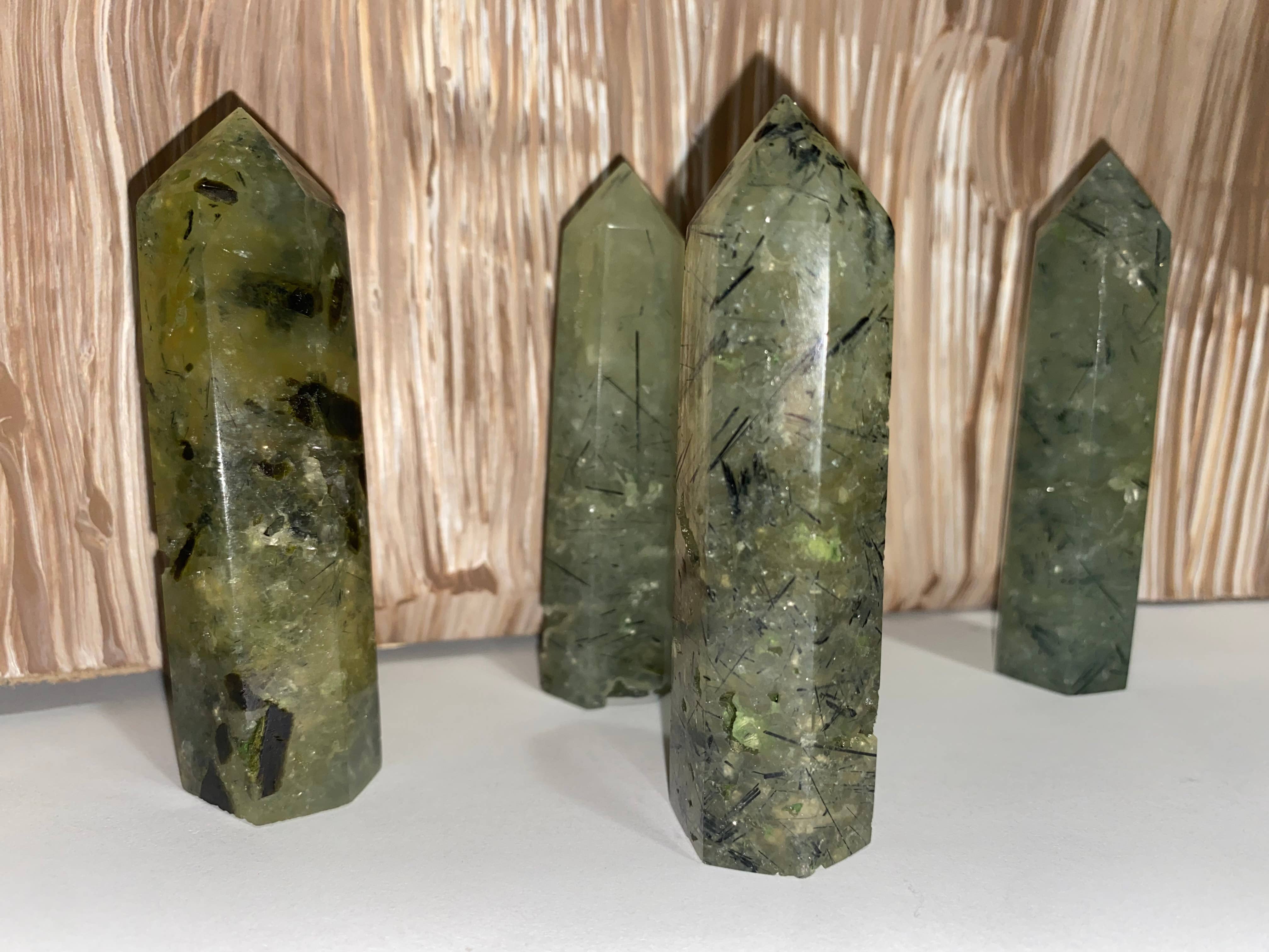 Kamicr8tions - Wholesale Spiritual Stone/Crystal - Prehnite Tower1