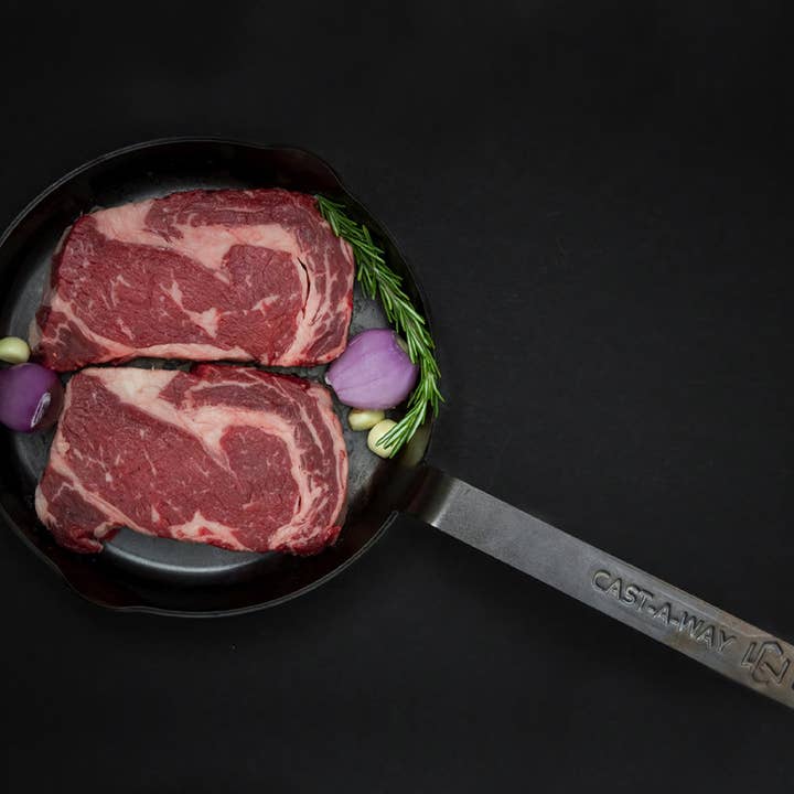 Cast-A-Way Carbon - Wholesale Cast Iron Skillet - 10” Carbon Steel Skillet3