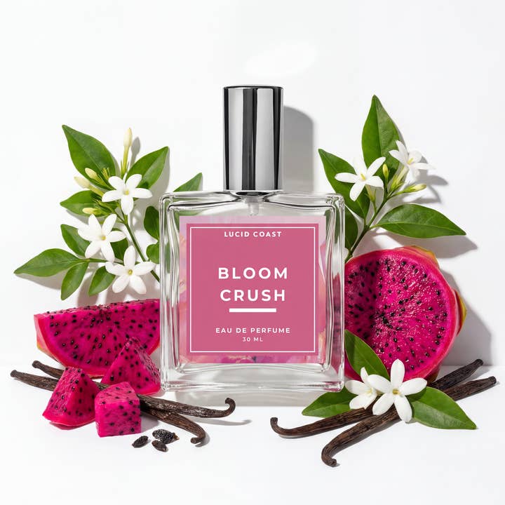 Bloom Crush Extrait de Parfum for wholesale by Lucid Coast | Scented Candles and Perfume