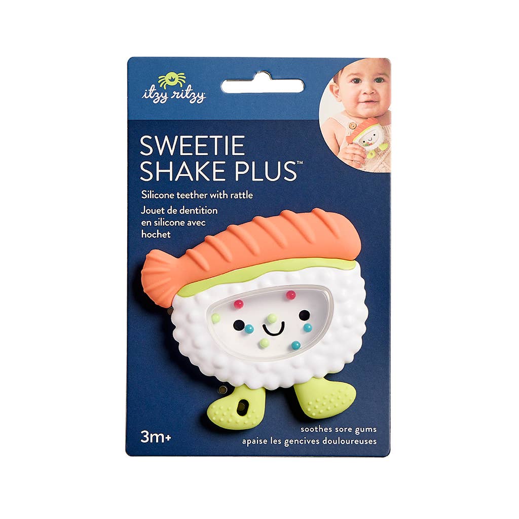 Itzy Ritzy - Wholesale Teether (Not Clip-On) - Baby - *NEW OPTION* Sweetie Shake Plus™ - Teething + Rattle Toy6