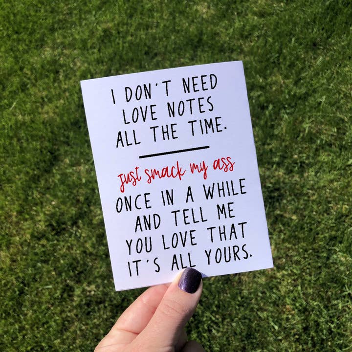 Personal Paper Hugs - Vente Cartes de Saint-Valentin - Carte de vœux drôle de relations sarcastiques pour l'anniversaire de la Saint-Valentin1