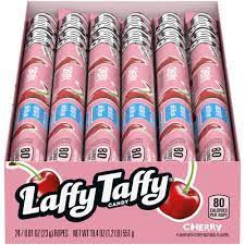 Long Island Candy Factory - Wholesale Taffy - Laffy Taffy Cherry Ropes 24 count