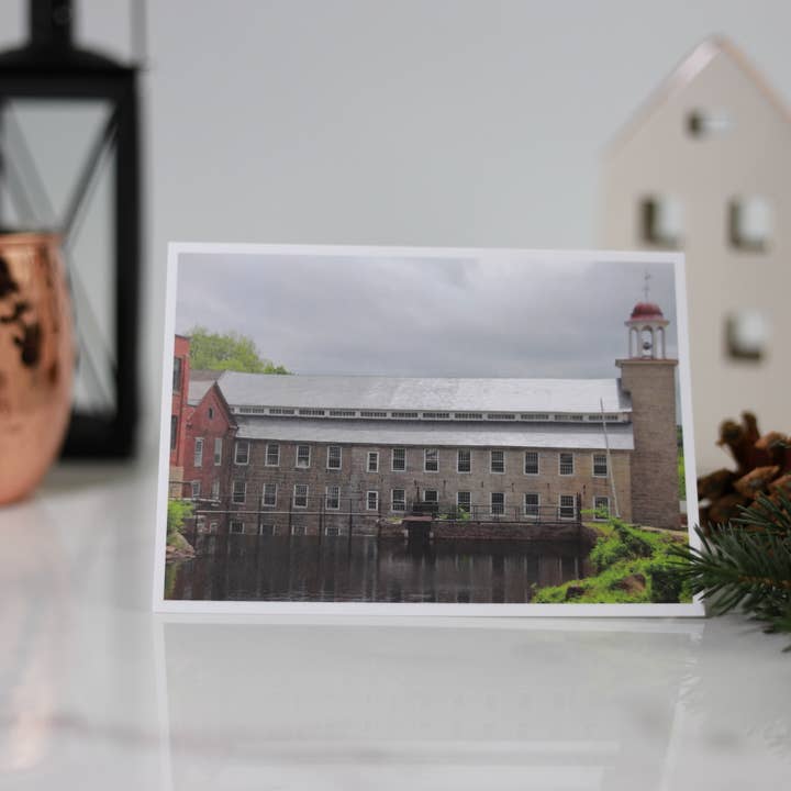 New England Prints - Wholesale Stationery/Notecard Set - Box of 5 All Occasion New England Mills Blank Note Cards6