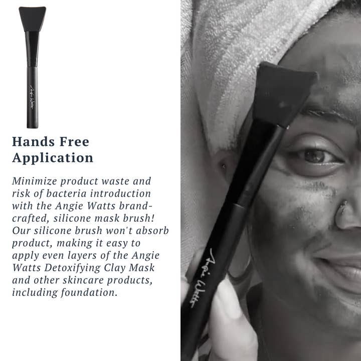 ANGIE WATTSâ„¢ - Wholesale Mask Applicator Brush/Tool - Silicone Mask Brush1