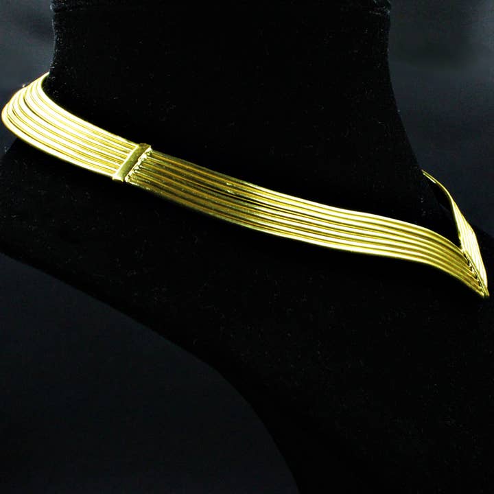 LA MAR - Wholesale Choker/Collar - VALQUIRIA choker gold-plated5