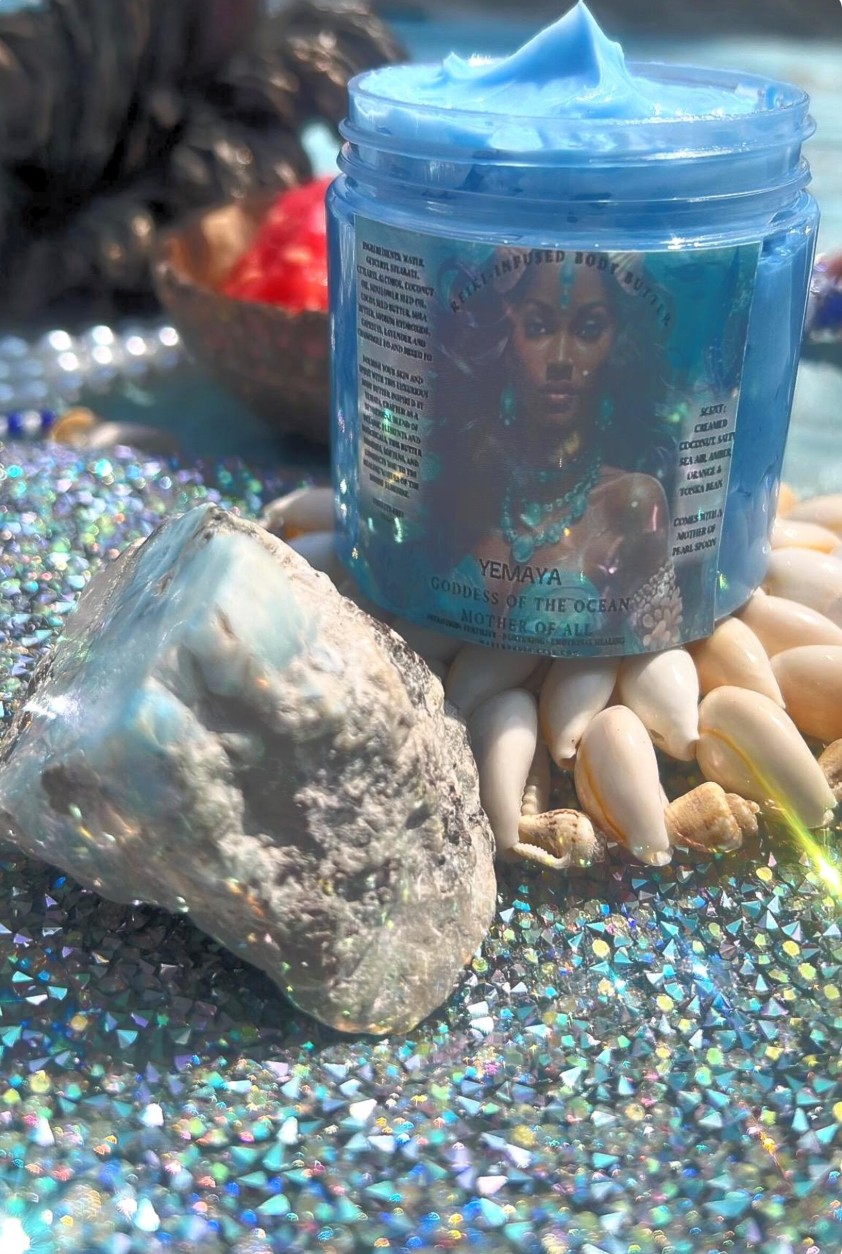 WaterBruja – wholesale Body balm/butter – Yemaya Whipped Body Butter, Reiki-Infused Whipped Shea1