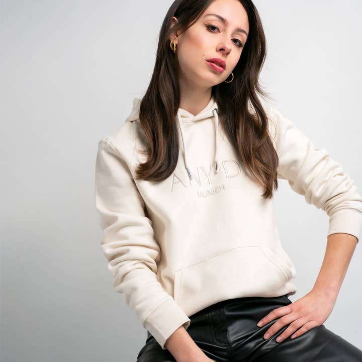 ANY DI Hoodies - Sand for wholesale by ANY DI Munich