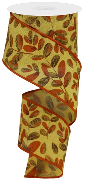 Amber Marie & Company - Wholesale Ribbon - Gift Wrapping - 2.5"X10yd Harvest Ribbon2