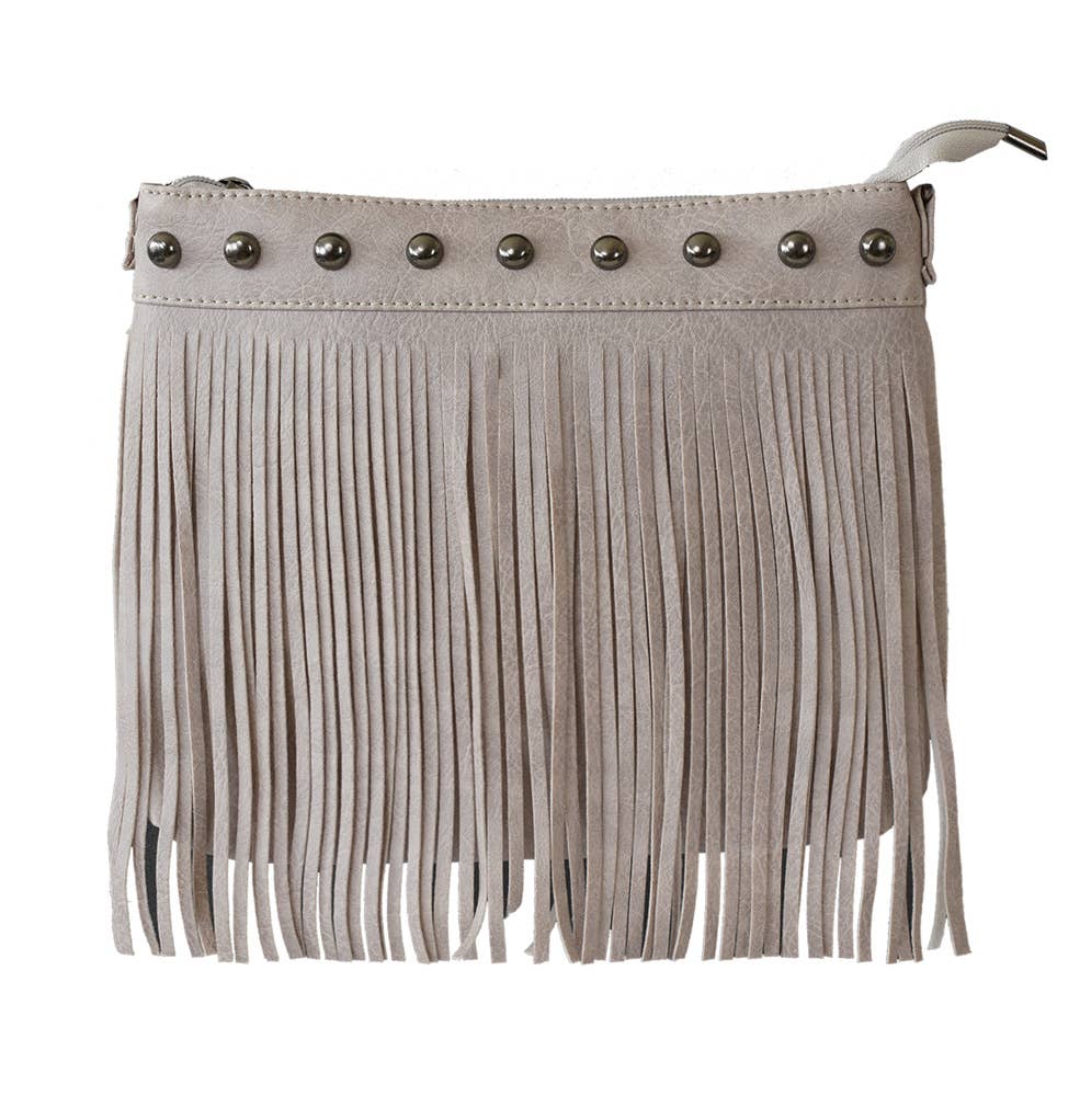 22 Tote - Wholesale Crossbody Bag - Women's - Fringe Crossbody Bag with Detachable Strap2
