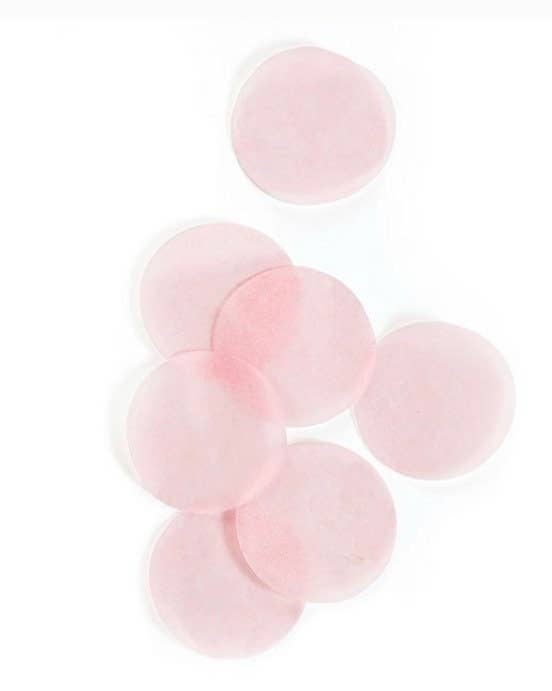 Hullaballoons - Wholesale Confetti - Light Pink Confetti | Light Pink Gender Reveal Confetti 0