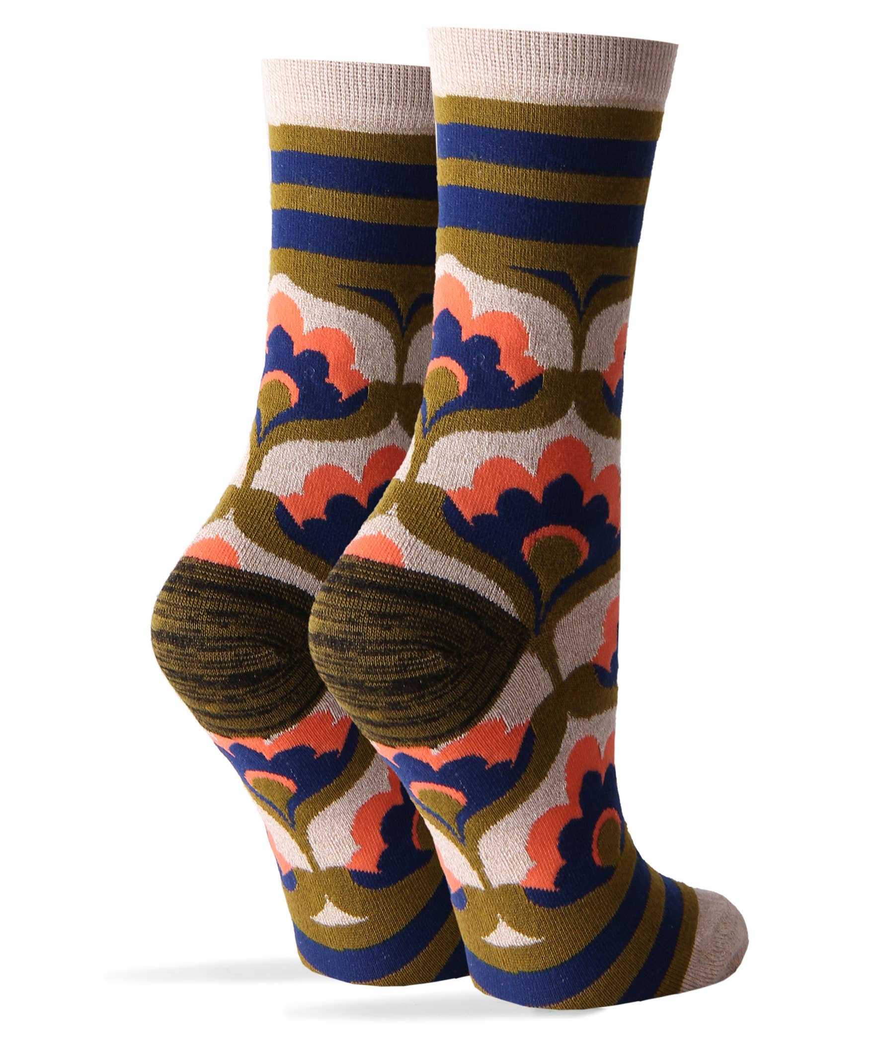 Oooh Yeah/Sock It Up/Oooh Geez Slippers - Wholesale Socks - Women's - Figueroa St | Women's Premium Bamboo Crew Dress Socks1