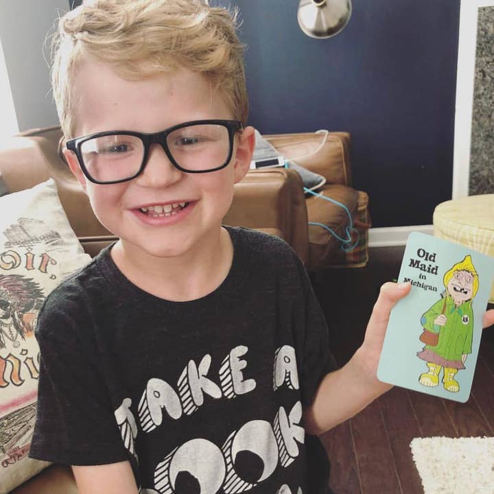 Michigan Mittens - Wholesale Playing Cards - Old Maid in Michigan Jumbo Playing Cards1