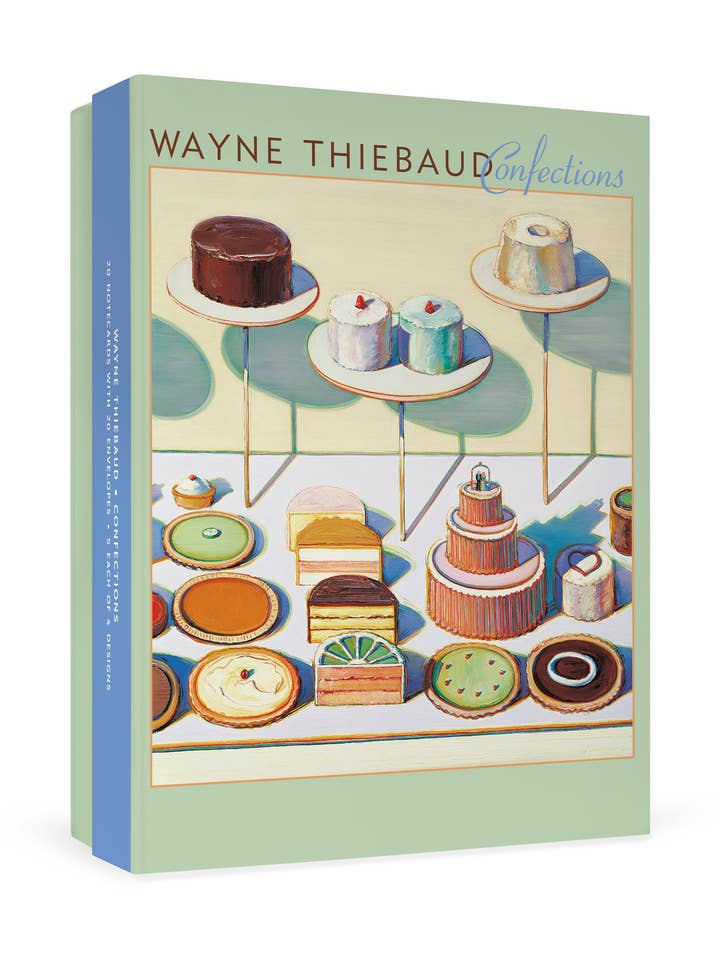 Wayne Thiebaud: Confections Boxed Notecard Assortment for wholesale by Pomegranate