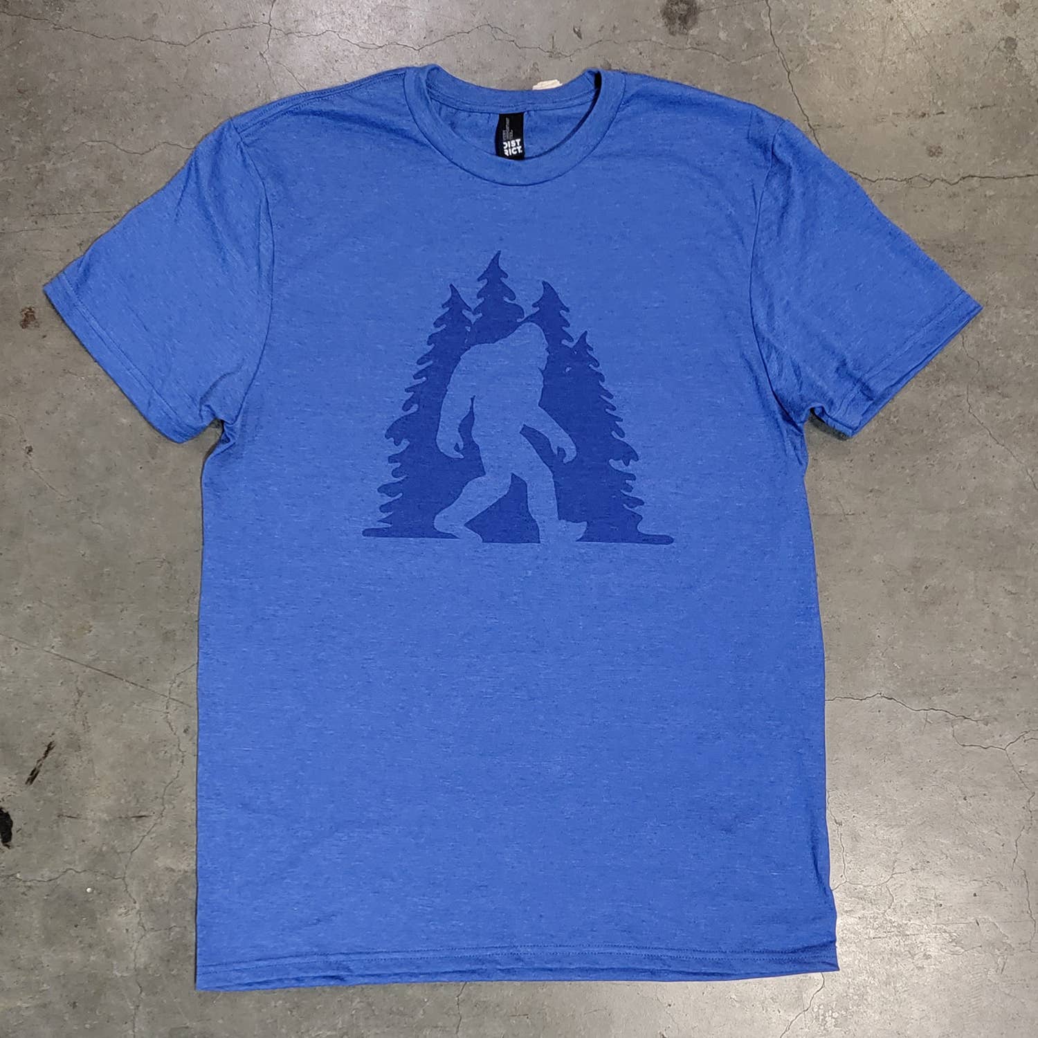 Direction Apparel - Wholesale Screen Printed T-Shirt - Men's - Sasquatch in Trees Weekender Tee2