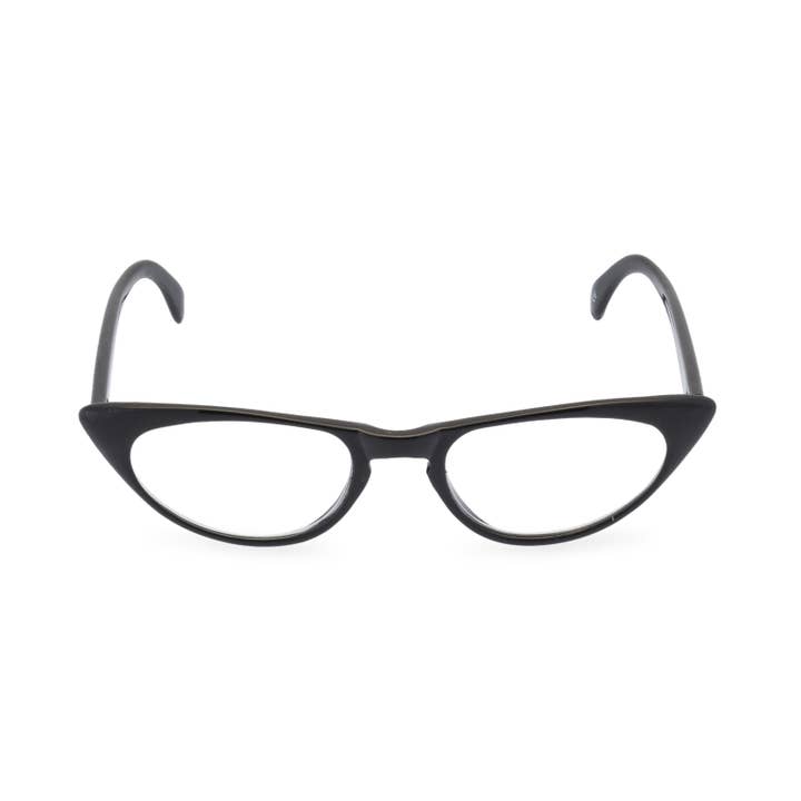 Retropeepers Ltd – wholesale Eyeglasses – Women's – Peggy Cat Eye Glasses - Black Noir