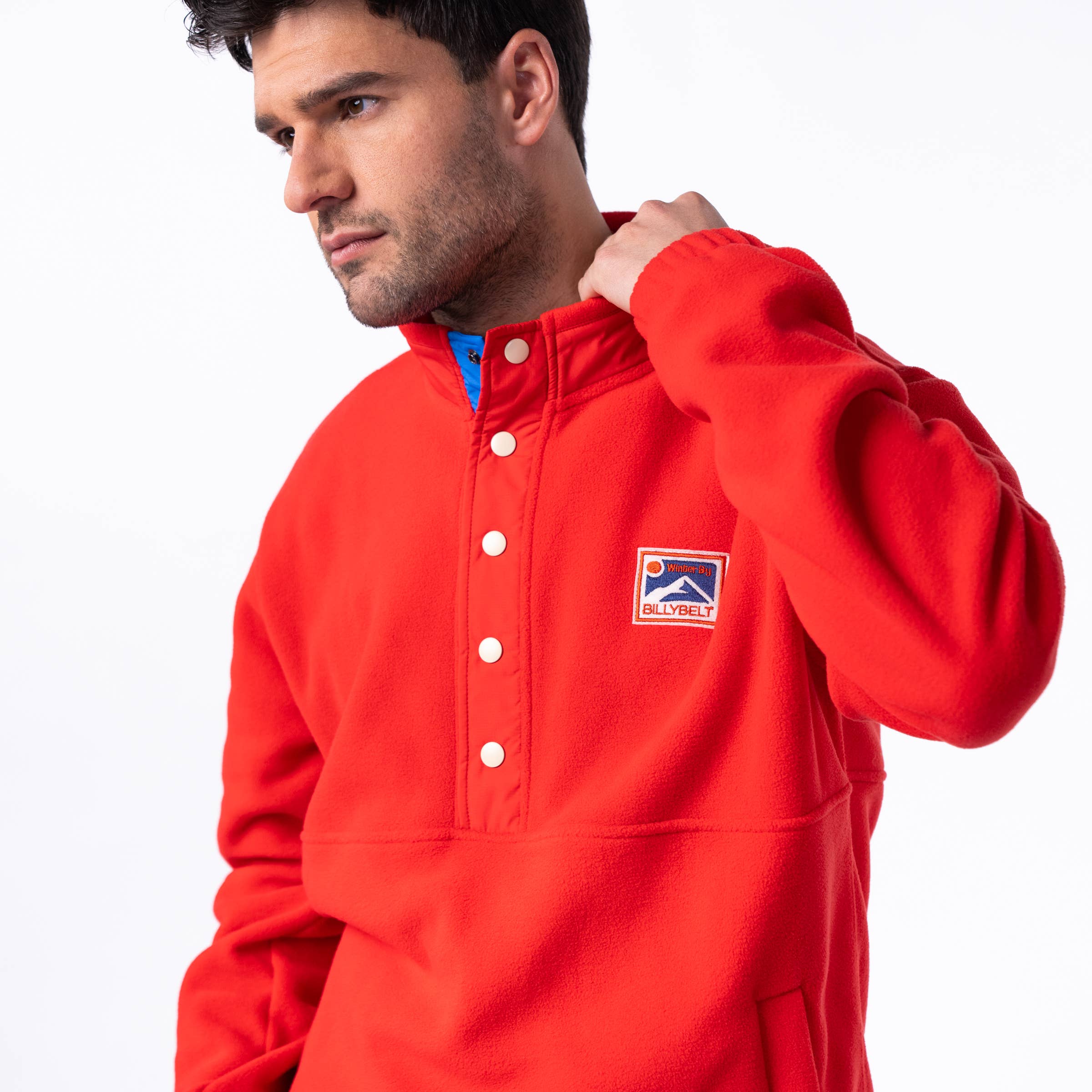 BILLYBELT - Vente Polaire – homme - Sweat polaire Rouge2