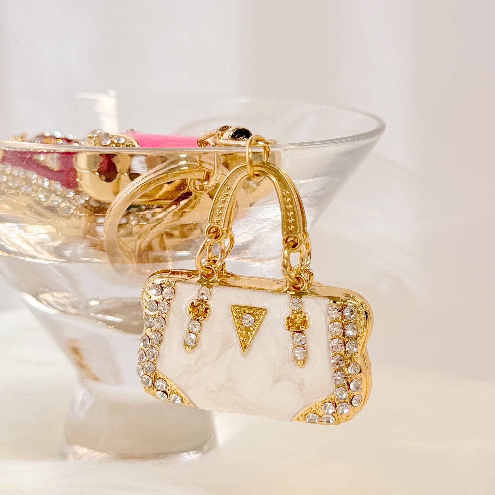 Wrapables.com - Wholesale Keychain - Women's - Wrapables Rhinestone Handbag Shaped Purse Charm Keychain4