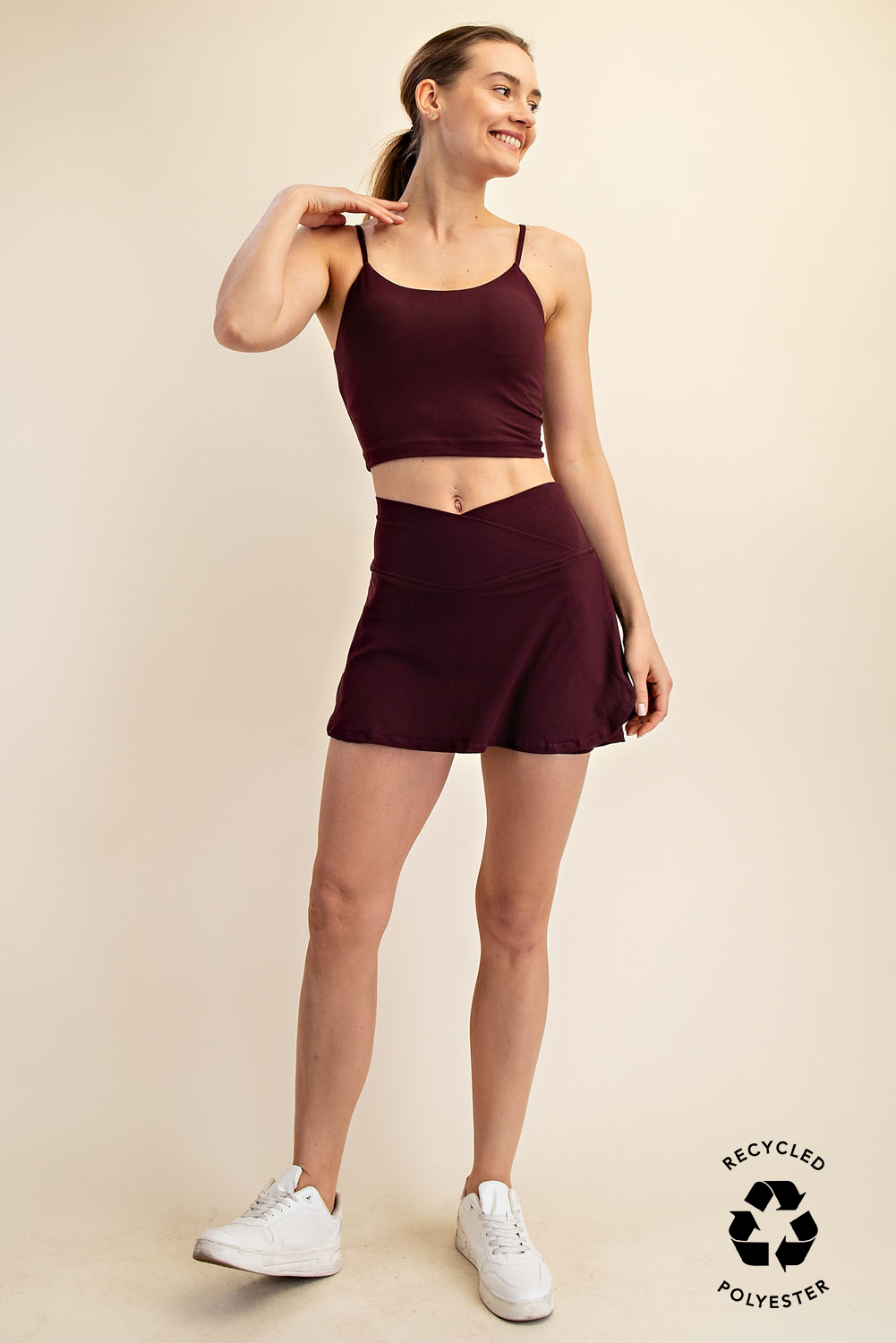 Rae Mode - Wholesale Skort - Women's - BUTTER V SHAPED HIGH-WAIST SKORT13
