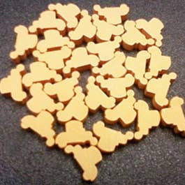 Mayday Games - Wholesale Board Game - Orange Car/Automobile Token Set (50 pack)1