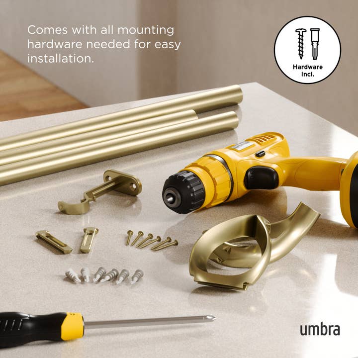 Umbra - Wholesale Curtain Rod - Loop 1" Curtain Rod17