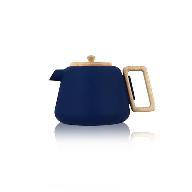 Ogo living - Wholesale Tea Pot - Viggo 500ml blue cast iron teapot0