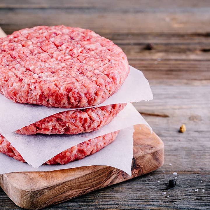 EcoQuality - Vendita all'ingrosso Tappetini da forno - Carta per hamburger Patty Pap, 14 x 14 cm