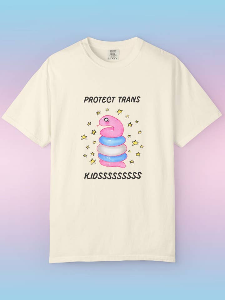 Proteger Crianças Transssssss T-shirt Cobra 🐍 por atacado de SoftBoysClub