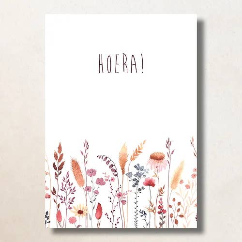 Evviva Campo di fiori/A6/Card per la vendita all'ingrosso da parte di Bijzondere Kaartjes