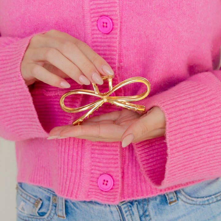 Shop ANDi - Wholesale Hair Clip - Women's - Radiant Bow Claw Clip